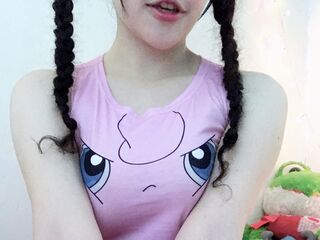 camgirl masturbating with dildo YokoCam